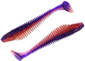 Силиконовая приманка FISHING STYLE CHECKMATE BIG 7,1"(180 мм) уп.2 шт.#023 Cosmos