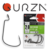 Крючки Gurza-WORM 777 LE № 2/0 BN (5шт/уп)