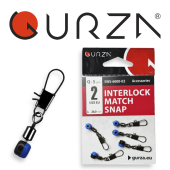 Застежка с вертлюжком Gurza-Interlock Match Snap № 2 (5шт/уп)