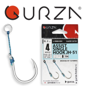 Крючки Gurza-ASSIST SINGLE HOOK JH-51 №4 TIN (2шт/уп)