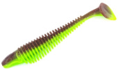 Силиконовая приманка FISHING STYLE CHECKMATE BIG 5,5"(140 мм) уп.3 шт.#039 Qiwi