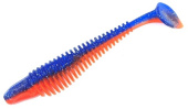 Силиконовая приманка FISHING STYLE CHECKMATE BIG 5,5"(140 мм) уп.3 шт.#012 Blue Orange