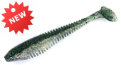 Силиконовая приманка FISHING STYLE CHECKMATE 4,5"(113 мм) уп.4 шт.#042 Green Shad