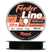 Леска Momoi Feeder Line Sport 0,21 мм, 4,7 кг, 250 м, черная (уп.5 шт)