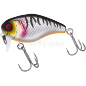 Воблер JACKALL Chubby 41 SSR Silent цв. uv mat silver tiger