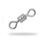 Вертлюжки Gurza-Rolling Ribbed Swivel с насечкой BN № 2 (5шт/уп)