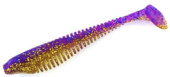 Силиконовая приманка FISHING STYLE CHECKMATE 3,5"(89 мм) уп.6 шт.#048 Violet gold