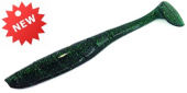 Силиконовая приманка FISHING STYLE RUMBA 5,5"(140 мм) уп.4 шт.#127 Stellar Green