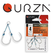 Крючки Gurza-ASSIST DUO SHORT HOOK JH-51 № 4  (2шт/уп)