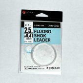 FLUORO SHOK LEADER 2500мм/0,41 D 1шт.х 5 (Test 9,00kg)