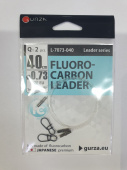 Поводок Gurza-FLUOROCARBON LEADER 400мм/0,73 D 2шт.х 5 (Test 23,7kg)
