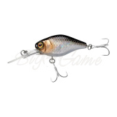 Воблер JACKALL Diving Chubby 38 мм цв. hl silver & black 4,3г floating 1 - 1,5 м