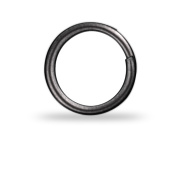 Заводные кольца Gurza-Split Rings BK № 1 антибликовое покрытие (dia 3,50mm,7kg test)