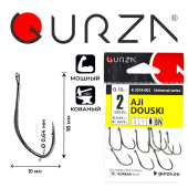 Крючки Gurza-AJI DOUSKI Ring BN № 2 (10шт/уп)