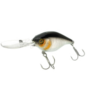 Воблер JACKALLGillcra цв. hl silver & black, 60мм, 12.2г floating 2.5 м