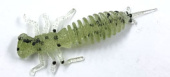 Силиконовая приманка FISHING STYLE LARVA 2,0"(52 мм) уп.12 шт.#131 Natural Green