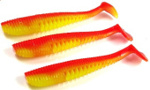 Силиконовая приманка FISHING STYLE AWARUNA 3,5"(88 мм) уп.6 шт.#033 Red Apple