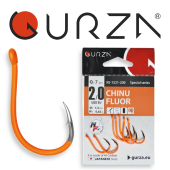 Крючки Gurza-CHINU FLUOR № 2/0 OR (7 шт/уп)