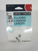 Поводок Gurza-FLUOROCARBON LEADER 250мм/0,41 D 2шт.х 5 (Test 8,50kg)