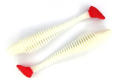 Силиконовая приманка FISHING STYLE CHECKMATE BIG 7,1"(180 мм) уп.2 шт.#101 white