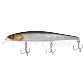 Воблер JACKALL Mag Squad 160SP цв. uv mat silver & black 160мм 33,5г suspending 2 м