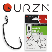 Крючки Gurza-WORM 101 LE №.8 BN (6шт/уп)