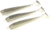 Силиконовая приманка FISHING STYLE SPRING TAIL 4"(102 мм) уп.6 шт.#035  Natural