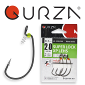 Крючки Gurza-SUPER LOCK XP LEHS № 2/0 BN (3шт/уп)
