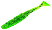 Силиконовая приманка FISHING STYLE RUMBA 3,5"(89 мм) уп.7 шт.#102 Lime