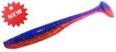 Силиконовая приманка FISHING STYLE RUMBA 5,5"(140 мм) уп.4 шт.#043 Sky Fire