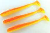 Силиконовая приманка FISHING STYLE SPRING TAIL 4"(102 мм) уп.6 шт.#038 Ripe Apple