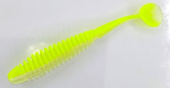 Силиконовая приманка FISHING STYLE MORDER 3"(75 мм) уп.8 шт.#025 Shiny Lime