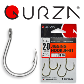 Крючки Gurza-JIGGING HOOK JH-51 TIN № 2/0 (4 шт/уп)