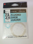 FLUORO SHOK LEADER 2500мм/0,45 D 1шт.х 5 (Test 10,50kg)