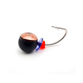 Мормышка WORMIX Дробь 2,5 с медной коронкой крючок № 16 0,2 гр. 8153 уп(10шт)