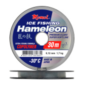 Леска Momoi Hameleon ICE Fishing  0,10 мм, 1,3 кг, 50 м, серебряная (уп.10 шт)