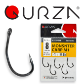 Крючки Gurza-MONSTER CARP M1 № 8 (5шт/уп)
