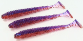 Силиконовая приманка FISHING STYLE SPRING TAIL 4"(102 мм) уп.6 шт.#023 Cosmos