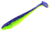 Силиконовая приманка FISHING STYLE CHECKMATE 3"(75 мм) уп.8 шт.#036 Violet Lime