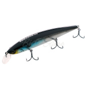 Воблер JACKALL Rerange 110 SP цв. hl bora silver & black, 110 мм, 14,8г suspending 1 - 1,5 м