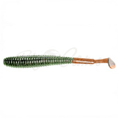 Виброхвост JACKALL I Shad Tail 3,8" (8 шт.) цв. motor oil, 97мм 32г
