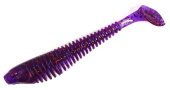 Силиконовая приманка FISHING STYLE CHECKMATE 3,5"(89 мм) уп.6 шт.#111 Deep purple