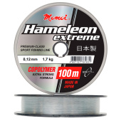 Леска Momoi Hameleon Extreme 0,12 мм, 1,7 кг, 100 м, прозрачная (уп.5шт)