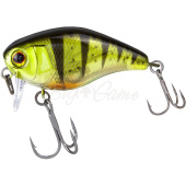 Воблер JACKALL Chubby 41 SSR цв. ghost g perch, 41мм 5.7г floating 0,1 - 0,3 м