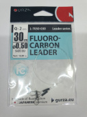 Поводок Gurza-FLUOROCARBON LEADER 250мм/0,50 D 2шт.х 5 (Test 12,20kg)