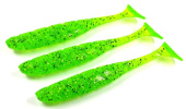 Силиконовая приманка FISHING STYLE RUMBA 8,5"(216 мм) уп.2 шт.#102 Lime
