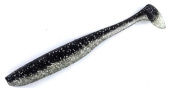 Силиконовая приманка FISHING STYLE RUMBA 5"(125 мм) уп.4 шт.#001 Silver Black