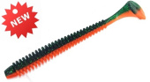 Силиконовая приманка FISHING STYLE SPRING TAIL 4"(102 мм) уп.6 шт.#040 Ripe Melons