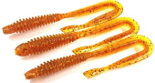 Силиконовая приманка FISHING STYLE HAPPY WORM  4"(102 мм) уп.6 шт.#113 Motor oil