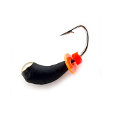 Мормышка WORMIX Коза уралка 1,5 с золотой коронкой крючок № 16 0,15 гр. уп(10шт)